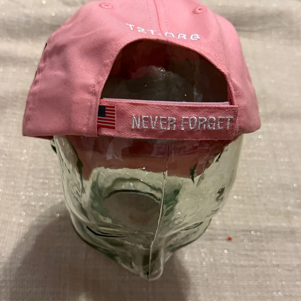 Unisex Pink Tunnel to Towers Foundation 9/11  never forget Cap - Picture 6 of 7